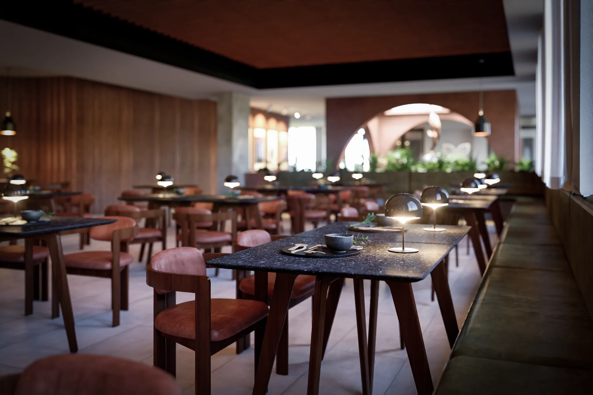 Hilton Garden Inn Chiapas — restaurante